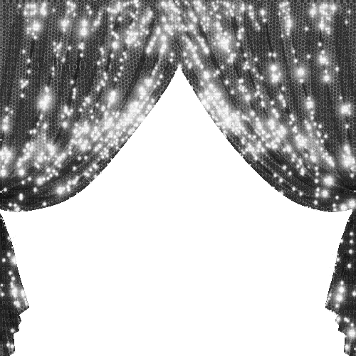 Y.A.M._Curtains black-white - GIF animé gratuit