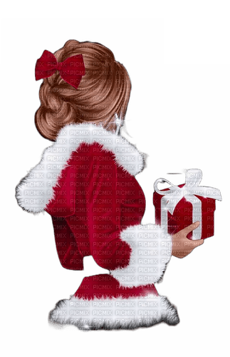 christmas woman laurachan - zdarma png