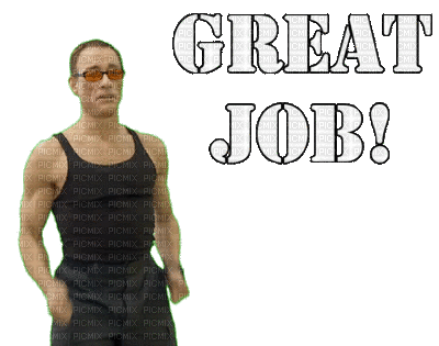 great job - Безплатен анимиран GIF