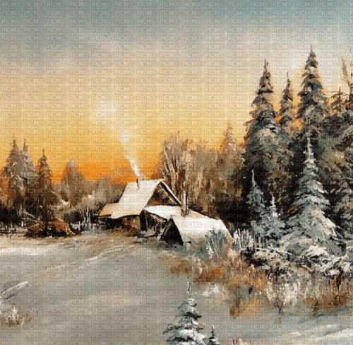 Winter Background Rena - безплатен png