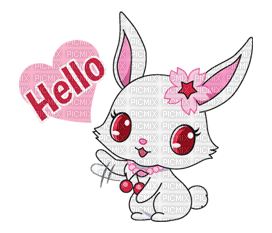 Jewelpets Ruby Hello - gratis png