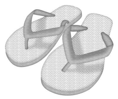 Kaz_Creations Flip Flops Beachwear Footwear - png ฟรี