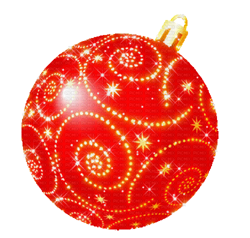 christmas ball by nataliplus - Free animated GIF