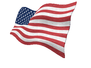 drapeau flag flagge america amerika usa deco tube gif anime animated animation soccer football - Nemokamas animacinis gif