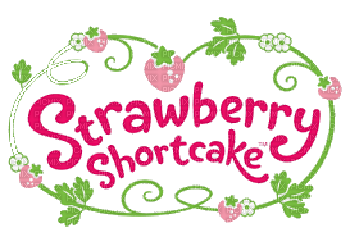 strawberry shortcake logo text - gratis png