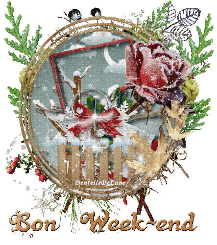 bon week -end - Darmowy animowany GIF