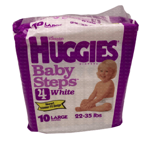Huggies diapers - безплатен png