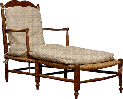 Kaz_Creations Deco Lounger Chair Bed - PNG gratuit