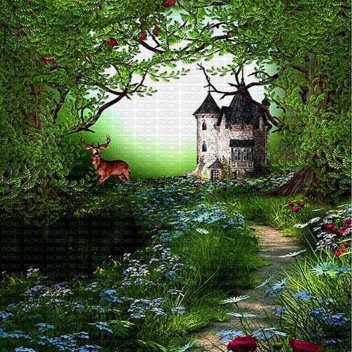 fantasy background by  nataliplus - png grátis