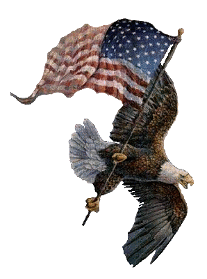 Eagle N Flag - Free animated GIF