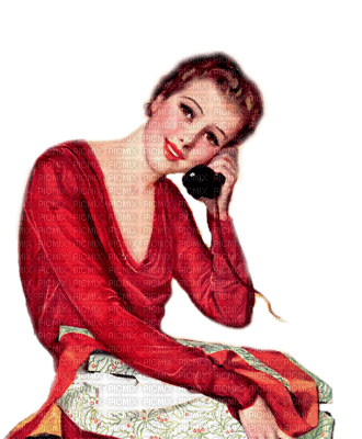 woman with phone bp - png gratuito