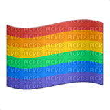 Rainbow Pride flag emoji - png gratis