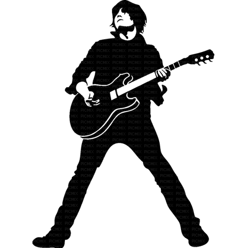 Guitariste - png gratuito