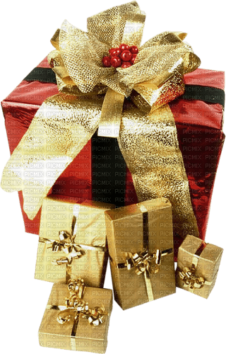 Christmas presents gifts deco sunshine3 - бесплатно png