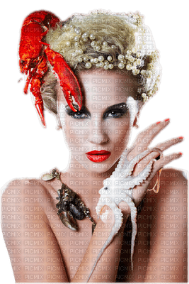 femme woman frau beauty tube human person people beach plage summer ete  crab fish - zadarmo png