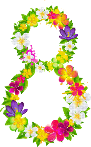 8 March  Women's Day by nataliplus - png gratuito