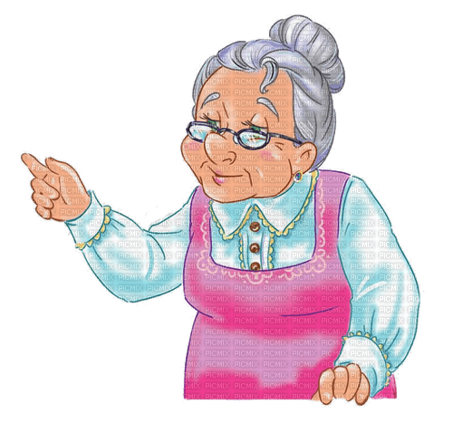 бабушка Карина - gratis png