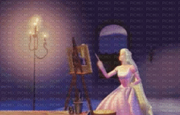Rapunzel ❤️ elizamio - GIF animé gratuit