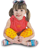 Kaz_Creations Baby Enfant Child Girl Sitting - Free PNG
