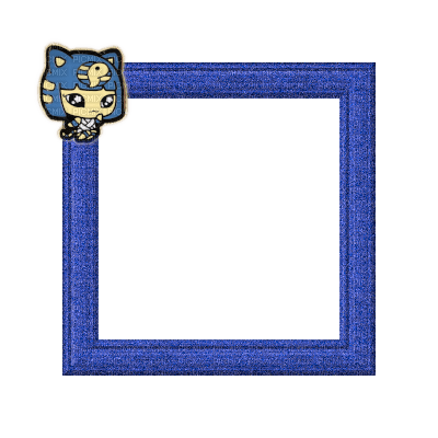 Small Blue Frame - PNG gratuit