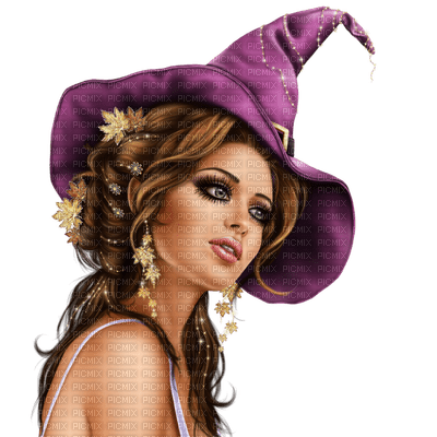 mujer bruja by EstrellaCristal - ücretsiz png
