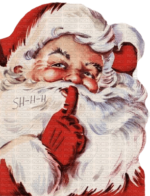 Secret Santa shhh bp - gratis png