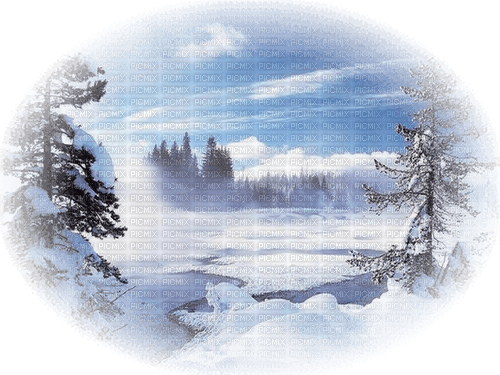 Winter, Landschaft - bezmaksas png