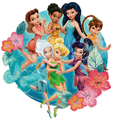 Tinkerbell friends - png gratuito