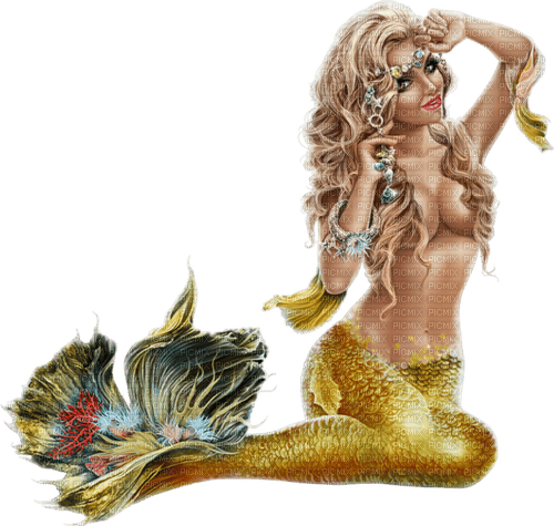 mermaid by nataliplus - ücretsiz png