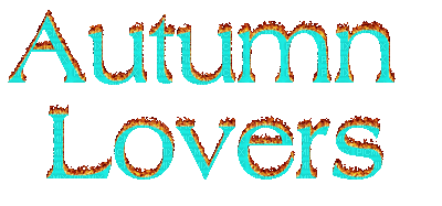 Kaz_Creations Animated Text Autumn Lovers - Бесплатный анимированный гифка