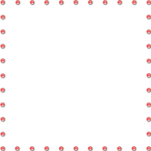 Red Pearl Frame - darmowe png