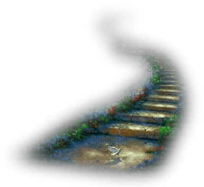 garden path paysage route - 無料png