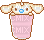 Sanrio Cinnamoroll: Milk (Unknown Credits) - Bezmaksas animēts GIF
