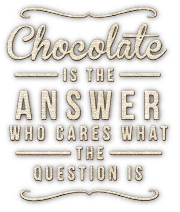 soave text chocolate beige - zdarma png