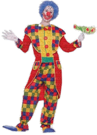 clown-maskaras - GIF animado gratis