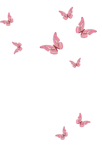 pink butterflies - gratis png