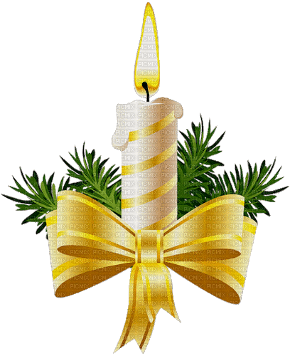 MMarcia gif vela de Natal  Bougie de Noël - GIF animasi gratis
