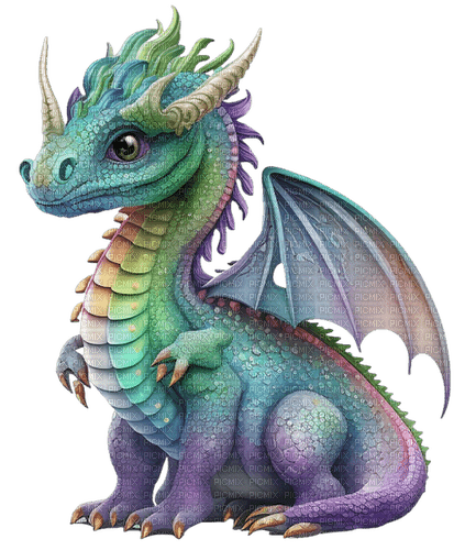 dragon baby Karina - png gratis