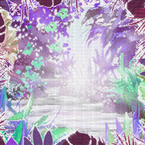BG  / SAM .tropical.anim. purple.idca   me - GIF animado gratis