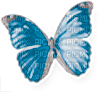 soave deco butterfly blue brown - png gratuito