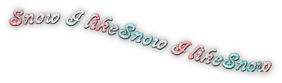 soave text winter i like snow pink teal - PNG gratuit