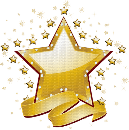 gold star Bb2 - Free PNG