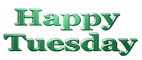 Tekst. Weekdays. Png. Happy Tuesday. Leila - png gratuito