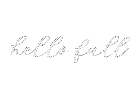 Hello Fall Autumn Text - Bogusia - GIF animé gratuit