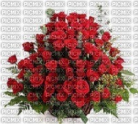 Compo roses rouge - PNG gratuit