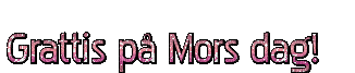 datum-Grattis på morsdag-rosa - Gratis geanimeerde GIF