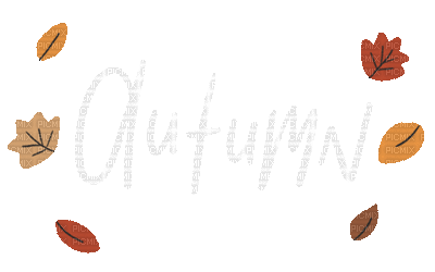 Autumn.Text.Victoriabea - GIF animé gratuit
