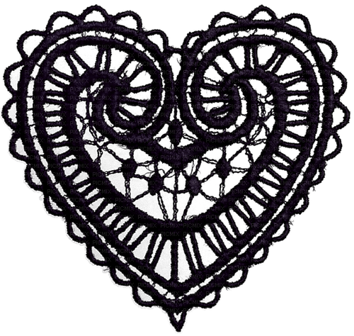 heart ,, lace - 免费PNG