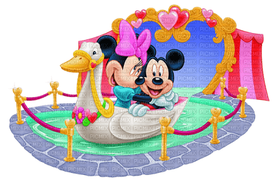 Kaz_Creations Cartoons Cartoon Mickey Minnie Mouse - bezmaksas png