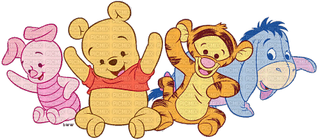 winnie  pooh - 免费动画 GIF